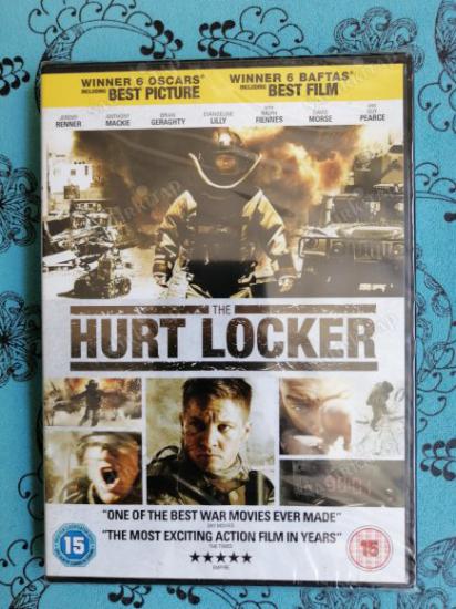 THE HURT LOCKER - A KATHRYN BIGELOW FILM    126  DAKİKA DVD FİLM-AVRUPA BASIM TÜRKÇE DİL SEÇENEĞİ YOKTUR (+15) *AÇILMAMIŞ AMBALAJINDA*