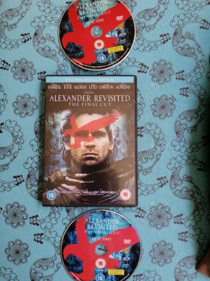 ALEXANDER REVISITED (THE FINAL CUT) -OLIVER STONE-2 DISC SPECIAL EDITION 205 DAK İKA + EXTRAS  DVD -AVRUPA BASIM TÜRKÇE DİL SEÇENEĞİ YOKTUR (+15)