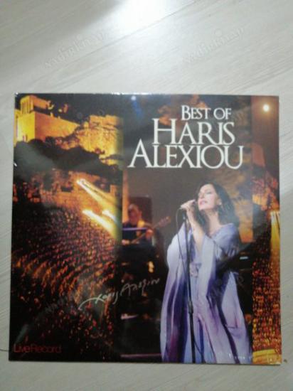 HARIS ALEXIOU - THE BEST OF HARIS ALEXIOU-2009 TÜRKİYE BASIM LP ALBÜM- AÇILMAMIŞ AMBALAJINDA