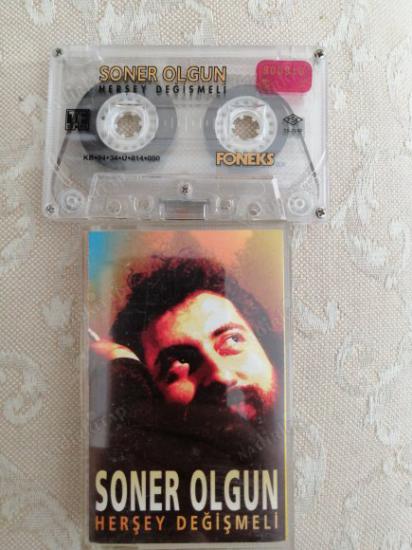 SONER OLGUN - HERŞEY DEĞİŞMELİ -  1994 TÜRKİYE BASIM -(KASET)