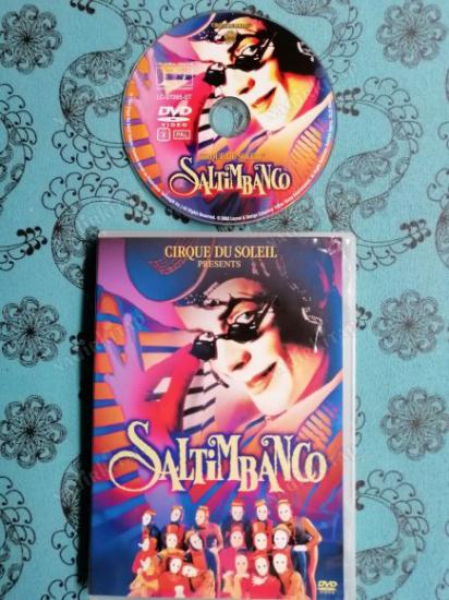 CIRQUE DE SOLEIL PRESENTS -SALTIMBANGO - DVD FİLM  USA  BASIM -78 DAKİKA