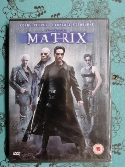 THE MATRIX - A WACHOWSKI BROTHERS FILM - KEANU REEVES   DVD FİLM  131 DAKİKA +EXTRAS AVRUPA BASIM TÜRKÇE DİL SEÇENEĞİ YOKTUR (+15) AÇILMAMIŞ AMBALAJLI