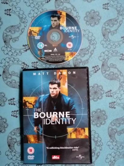 THE BOURNE IDENTITY  - MATT DAMON   DVD FİLM 114  DAKİKA +EXTRAS AVRUPA BASIM TÜRKÇE DİL SEÇENEĞİ YOKTUR (+12)