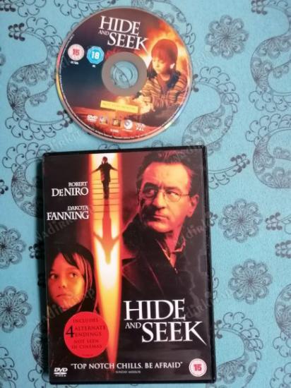 HIDE AND SEEK  - ROBERT DE NIRO /DAKOTA FANNING    DVD FİLM 96  DAKİKA +EXTRAS AVRUPA BASIM TÜRKÇE DİL SEÇENEĞİ YOKTUR (+15)