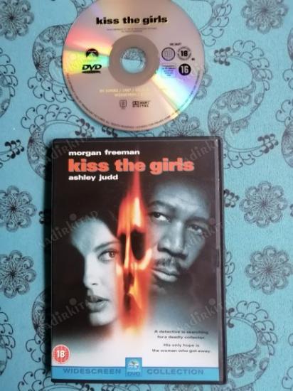 KISS THE GIRLS - MORGAN FREEMAN/ASHLEY JUDD -  DVD FİLM 111  DAKİKA +EXTRAS AVRUPA BASIM TÜRKÇE ALTYAZI VARDIR (+18)