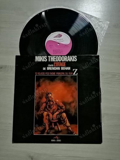 MIKIS THEODORAKIS  - L’OTAGE - FRANSA BASKI  LP ALBÜM  - 33 LÜK DÖNEM PLAK