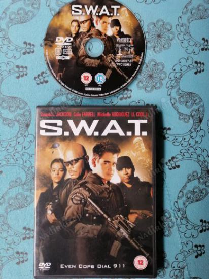 S.W.A.T.  - SAMUEL L. JACKSON / COLIN FARRELL  - DVD  FİLM - 112  DAKİKA +EXTRAS AVRUPA BASIM TÜRKÇE DİL SEÇENEĞİ YOKTUR (+12)