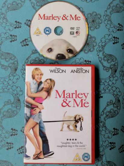 MARLEY & ME   - JENNIFER ANISTON / OWEN WILSON DVD  FİLM - 110  DAKİKA +EXTRAS AVRUPA BASIM TÜRKÇE DİL SEÇENEĞİ YOKTUR