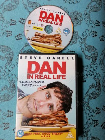 DAN IN REAL LIFE - STEVE CARELL -  DVD  FİLM - 94  DAKİKA +EXTRAS AVRUPA BASIM TÜRKÇE DİL SEÇENEĞİ YOKTUR