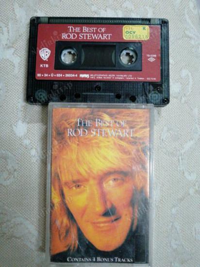 ROD STEWART - THE BEST OF ROD STEWART  1990 TÜRKİYE KAĞITLI  BASIM  KASET