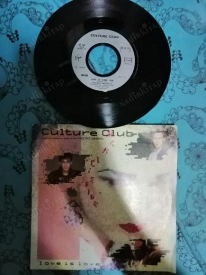 CULTURE CLUB  - LOVE IS LOVE - 1984 FRANSA BASIM 45 LİK PLAK