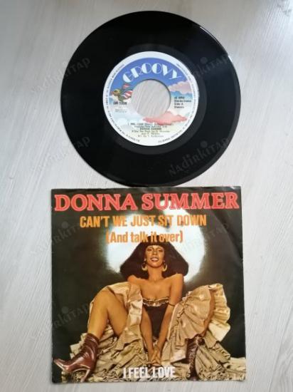 DONNA SUMMER - I FEEL LOVE -1979 ALMANYA BASIM 45 LİK PLAK