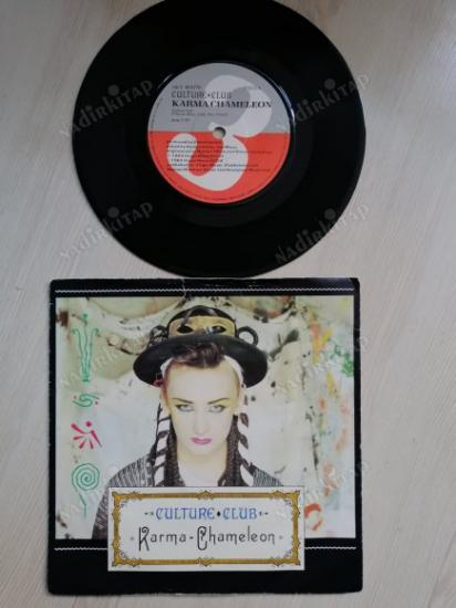 CULTURE CLUB - KARMA CHAMELON 1983 İNGİLTERE BASIM  45 LİK PLAK