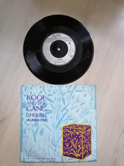 KOOL AND THE GANG - CHERISH - 1984 İNGİLTERE  BASIM 45 LİK PLAK