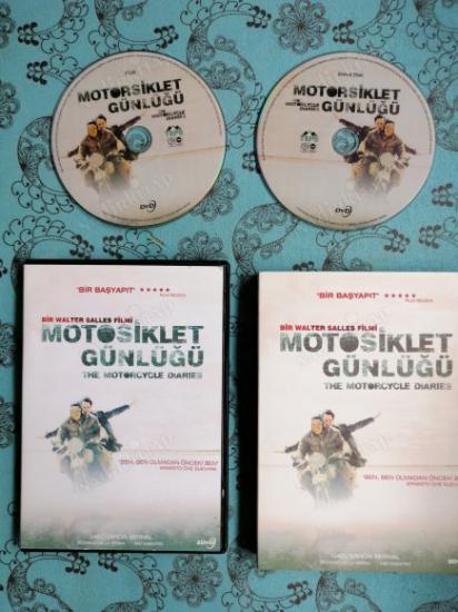 MOTOSİKLET GÜNLÜĞÜ ( THE MOTORCYCLE DIARIES )  BİR WALTER SALLES FİLMİ - ÖZEL KUTUSUNDA 2 DVD VERSİYON  115  DAKİKA + EKSTRALAR   DVD FİLM