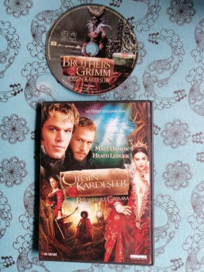 ÇILGIN KARDEŞLER ( THE BROTHERS GRIMM ) BİR TERRY GILLIAM FİLMİ  97  DAKİKA -   DVD FİLM