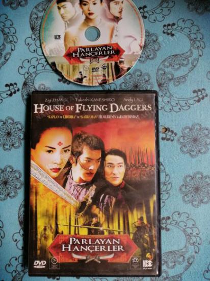 PARLAYAN HANÇERLER  ( HOUSE OF FLYING DAGGERS )   114  DAKİKA + EKSTRALAR  -   DVD FİLM