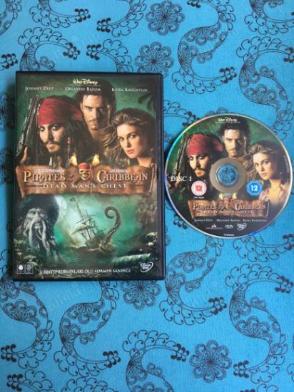 PIRATES OF THE CARIBBEAN - JONNY DEPP ORLANDO BLOOM KEIRA KNIGHTLEY - DVD - 155 DAKİKA - TÜRKİYE BASIM