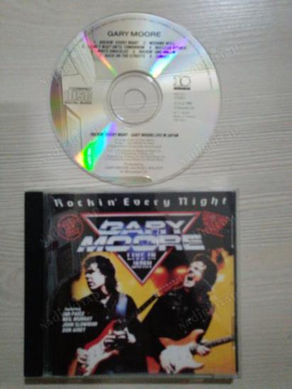 GARY MOORE  / ROCKIN’  EVERY NIGHT- LIVE IN JAPAN   / 1986 HOLLANDA  BASIM CD