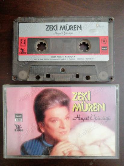 ZEKİ MÜREN  / HAYAT ÖPÜCÜĞÜ  *KASET * 1984 TÜRKİYE BASIM (LİDER KASET)