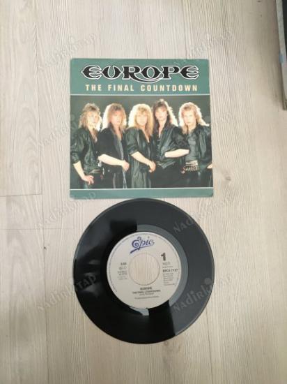 EUROPE - THE FINAL COUNTDOWN / ON BROKEN WINGS - 1986 HOLLANDA BASIM 45’LİK  PLAK