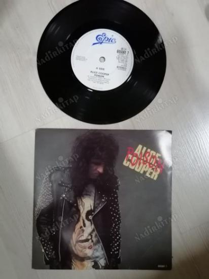 ALICE COOPER  - POISON  - 1989 İNGİLTERE  BASIM 45 LİK PLAK