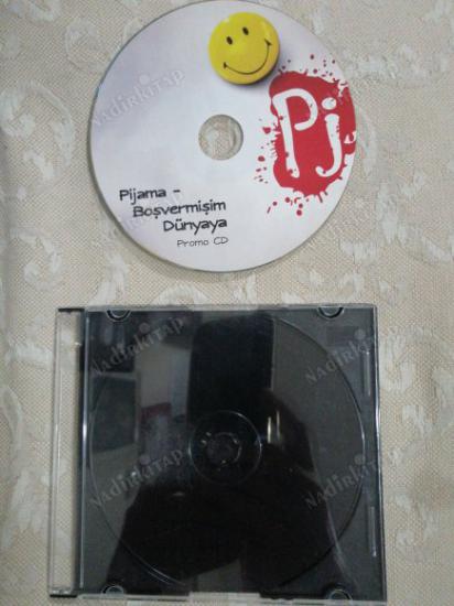 PİJAMA  / BOŞVERMİŞİM DÜNYAYA    /   NADİR PROMO SINGLE  CD - 2013 TÜRKİYE  BASIM