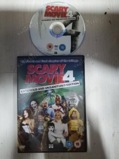 SCARY MOVIE  4 - EXTENDED AND UNSANITIZED EDITION   DVD  FİLM - 86 DAKİKA +EXTRAS AVRUPA BASIM TÜRKÇE DİL SEÇENEĞİ YOKTUR (+15)