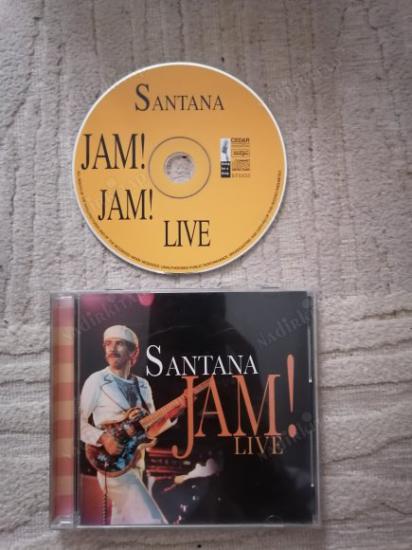 SANTANA  / SANTANA JAM! LIVE  /  CD  ALBÜM  /  1996 EEC (AVRUPA)   BASIM