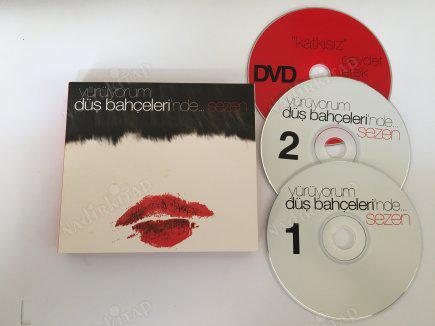 SEZEN AKSU - YÜRÜYORUM DÜŞ BAHÇELERİNDE- 2 CD + DVD- 2009 TÜRKİYE BASIM CD