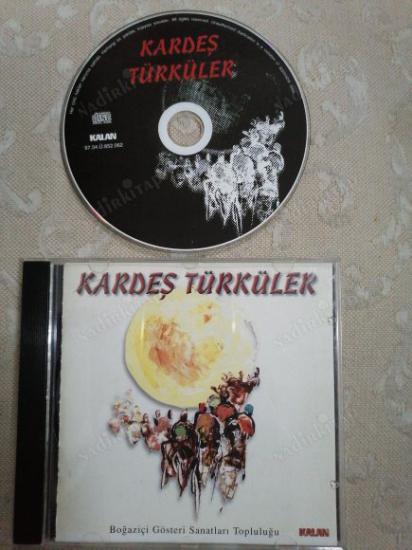 KARDEŞ TÜRKÜLER - Boğaziçi Gösteri Sanatları Topluluğu - 1997 TÜRKİYE  BASIM CD ALBÜM