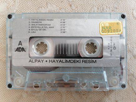 ALPAY-HAYALİMDEKİ RESİM-İLK BASIM KAĞITLI- (KASET)  *KARTONETİ YOKTUR SADECE KASET*