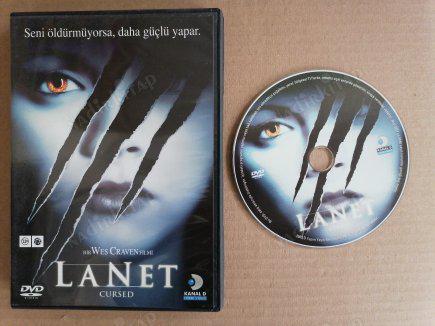 LANET ( CURSED )  / BİR WES CRAVEN  FİLMİ  - 99 DAKİKA TÜRKİYE BASIM -  DVD FİLM