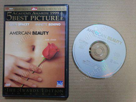 AMERICAN BEAUTY  - ( AWARDS EDITION ) BİR SAM MENDES  FİLMİ  -122 DAKİKA USA BASIM (1. BÖLGE )  -  DVD  FİLM (TÜRKÇE DİL SEÇENEĞİ YOKTUR )