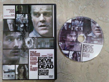 ŞEYTAN DUYMADAN ÖNCE  ( BEFORE THE DEVIL KNOWS YOU’RE DEAD  )  - BİR SIDNEY LUMET  FİLMİ  - 117  DAKİKA TÜRKİYE BASIM -  DVD  FİLM