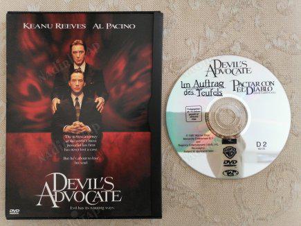 ŞEYTANIN AVUKATI ( DEVIL’S ADVOCATE ) - BİR TAYLOR HACKFORD FİLMİ - DVD  FİLM - 138 DAKİKA   TÜRKİYE BASIM (İLK BASIM KARTON KAPAK)