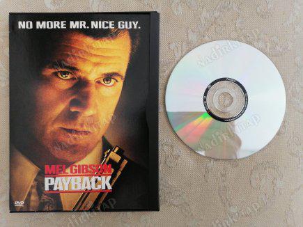 PAYBACK - MEL GIBSON - DVD  FİLM - 97 DAKİKA   TÜRKİYE BASIM (İLK BASIM KARTON KAPAK)