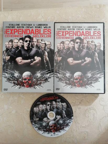 THE EXPENDABLES - CEHENNEM MELEKLERİ - STALLONE STATHAM LI LUNDGREN 103  DAKİKA -   TÜRKİYE BASIM DVD FİLM