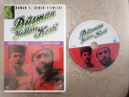 DÜŞMAN YOLLARI KESTİ - EŞREF KOLÇAK/SADRİ ALIŞIK - OSMAN F. SEDEN FİLMİ   -1959 YAPIMI TÜRK FİLMİ  -DVD FİLM