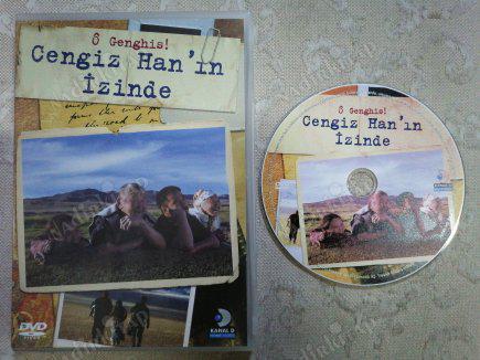 CENGİZ HAN’IN İZİNDE  - 76 DAKİKA - YÖNETMEN : ALAN SIMON TÜRKİYE BASIM BELGESEL  DVD FİLM