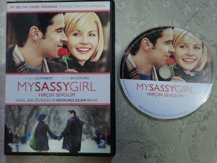 HIRÇIN SEVGİLİM ( MY SASSY GIRL ) - ELISHA CUTHBERT / JESSE BRADFORD  - 92 DAKİKA   TÜRKİYE BASIM - DVD FİLM