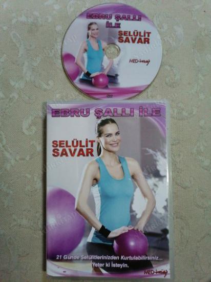 EBRU ŞALLI İLE SELÜLİT SAVAR - 68  DAKİKA   2013 TÜRKİYE BASIM  -DVD FİLM