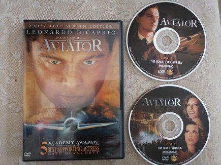 AVIATOR - LEONARDO DI CAPRIO - 2 DISC FULL SCREEN EDITION -  BİR MARTIN SCORSESE FİLMİ -  USA  BASIM ( 1. BÖLGE ) - 170 DAKİKA - DVD