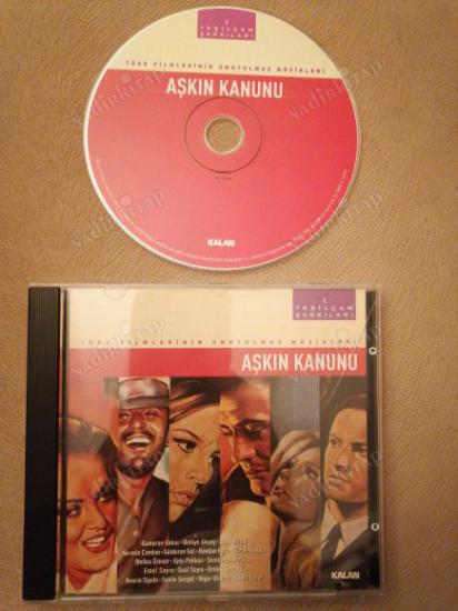 AŞKIN KANUNU - YEŞİLÇAM ŞARKILARI 1  - 2006 TÜRKİYE BASIM CD ALBÜM