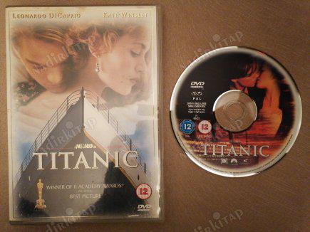 TITANIC - A JAMES CAMERON FILM - LEONARDO DI CAPRIO / KATE WINSLET  - 189   DAKİKA+EXTRAS  - YABANCI BASIM DVD FİLM- TÜRKÇE ALTYAZI YOKTUR