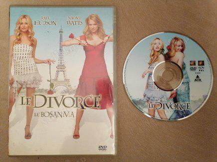 LE DIVORCE ( LE BOŞANMA ) - KATE HUDSON / NAOMI WATTS  - 117 DAKİKA+ EXTRAS  - TÜRKİYE BASIM DVD FİLM