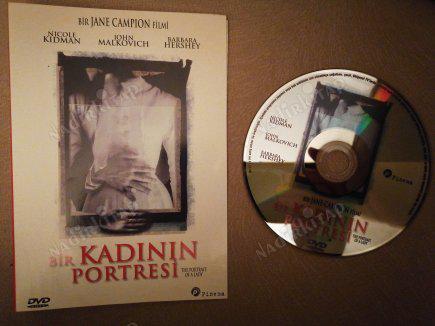 BİR KADININ PORTRESİ  (THE PORTRAIT OF A LADY )- JOHN MALKOVICH / NICOLE KIDMAN - BİR JANE CHAMPION FİLMİ 142 DAKİKA+ EXTRAS  - TÜRKİYE BASIM DVD FİLM