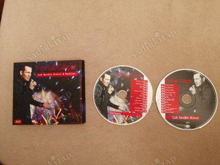 FERHAT GÖÇER - ÇOK SEVDİM İKİMİZİ & REMIXES 2008 TÜRKİYE  BASIM DOUBLE CD ALBÜM