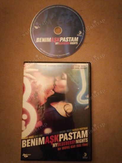 BENİM AŞK PASTAM ( MY BLUEBERRY NIGHTS ) - BİR WONG KAR WAI FİLMİ - DVD  Film - 90 DAKİKA   TÜRKİYE BASIM