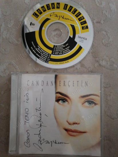 CANDAN ERÇETİN - ÇAPKIN - 1997  TÜRKİYE  BASIM  CD ALBÜM - İMZALI